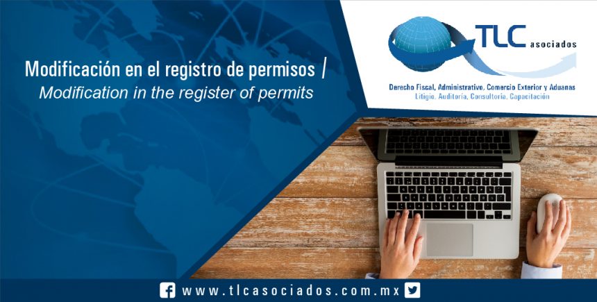 080 – Modificación en el registro de permisos / Modification in the register of permits