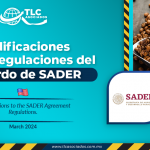 Modificaciones en las Regulaciones del Acuerdo de SADER