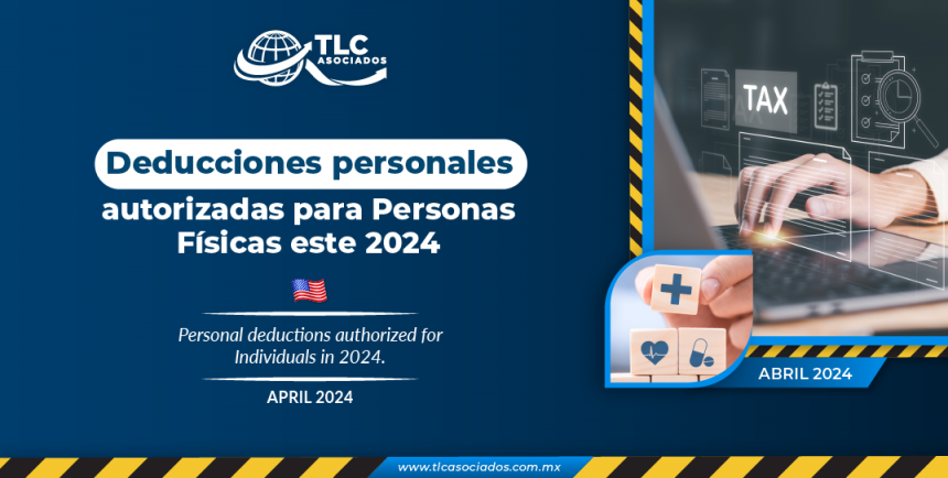 Deducciones personales autorizadas para Personas Físicas este 2024