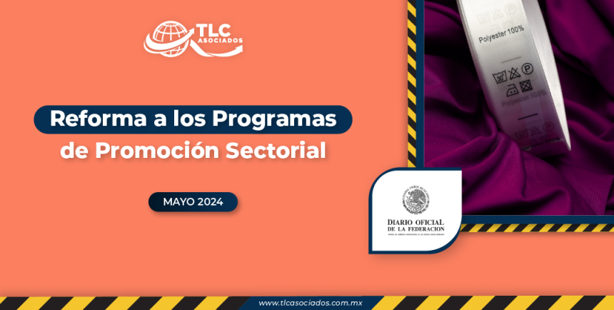 Reforma a los Programas de Promoción Sectorial