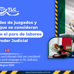 11 actividades de juzgados y tribunales que se consideran urgentes ante el paro de labores en el Poder Judicial