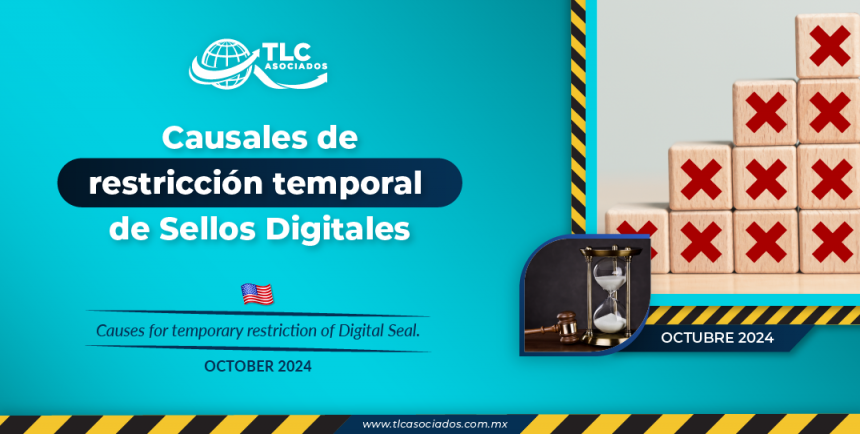 Causales de restricción temporal de Sellos Digitales