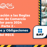 2a Modificación a las Reglas Generales de Comercio Exterior para 2024 – Parte 2 – Requisitos y Obligaciones del RECE