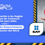 2a Modificación a las Reglas Generales de Comercio Exterior para 2024 – Parte 3 – Causales de Requerimiento y Cancelación del RECE