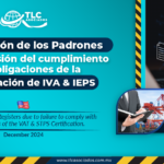 Suspensión de los Padrones por la omisión del cumplimiento de obligaciones de la Certificación de IVA & IEPS