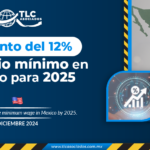 Aumento del 12% al salario mínimo en México para 2025