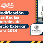 Tercera Resolución de Modificaciones a las Reglas Generales de Comercio Exterior para 2024 y Anexo 2