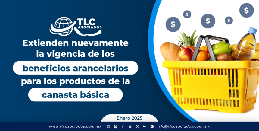 Extienden nuevamente la vigencia de los beneficios arancelarios para los productos de la canasta básica