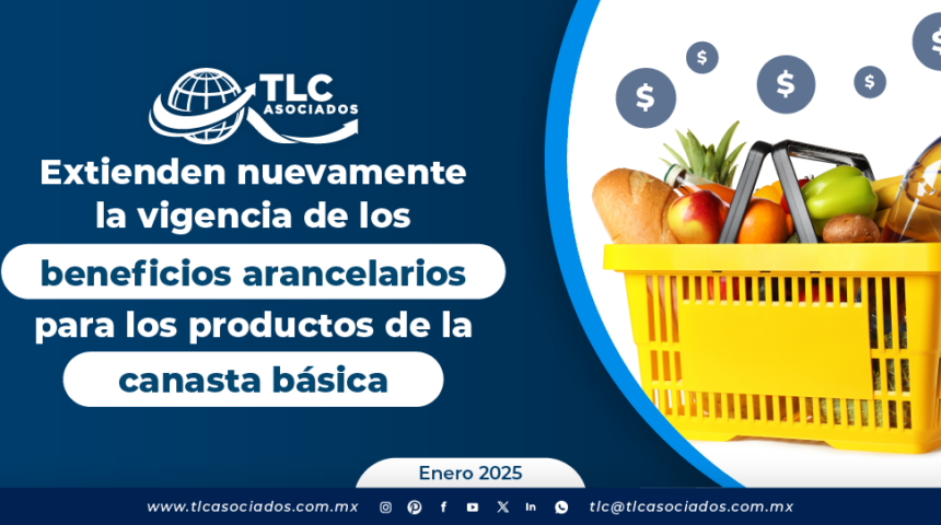 Extienden nuevamente la vigencia de los beneficios arancelarios para los productos de la canasta básica