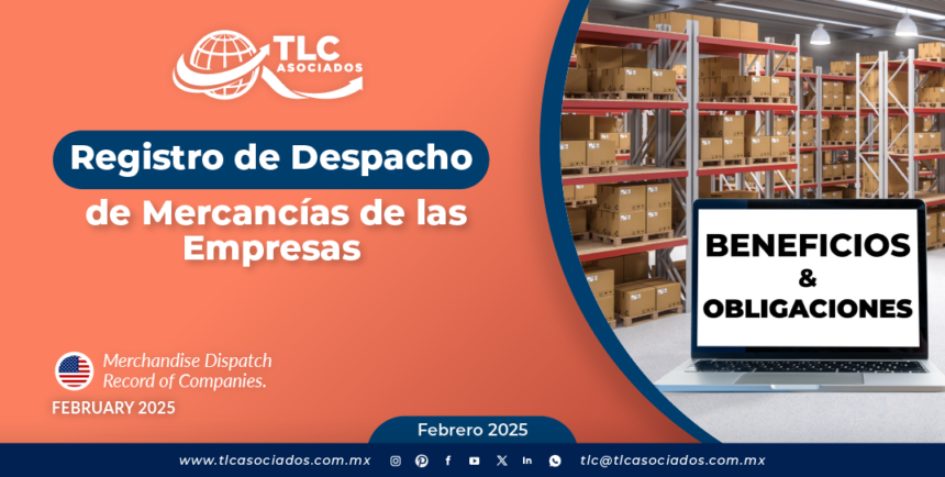 Registro de Despacho de Mercancías de las Empresas