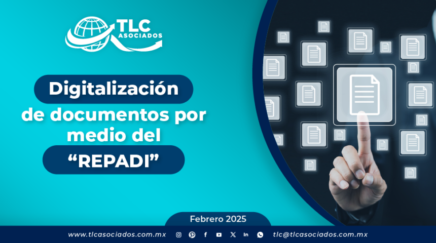 Digitalización de documentos por medio del “REPADI”