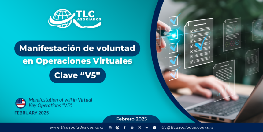 Manifestación de voluntad en Operaciones Virtuales Clave “V5”