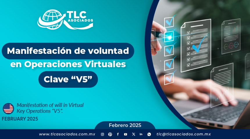 Manifestación de voluntad en Operaciones Virtuales Clave “V5”